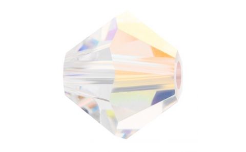 Preciosa Bicone Art 5301 Crystal AB 4mm